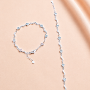 Silver Designer Anklets