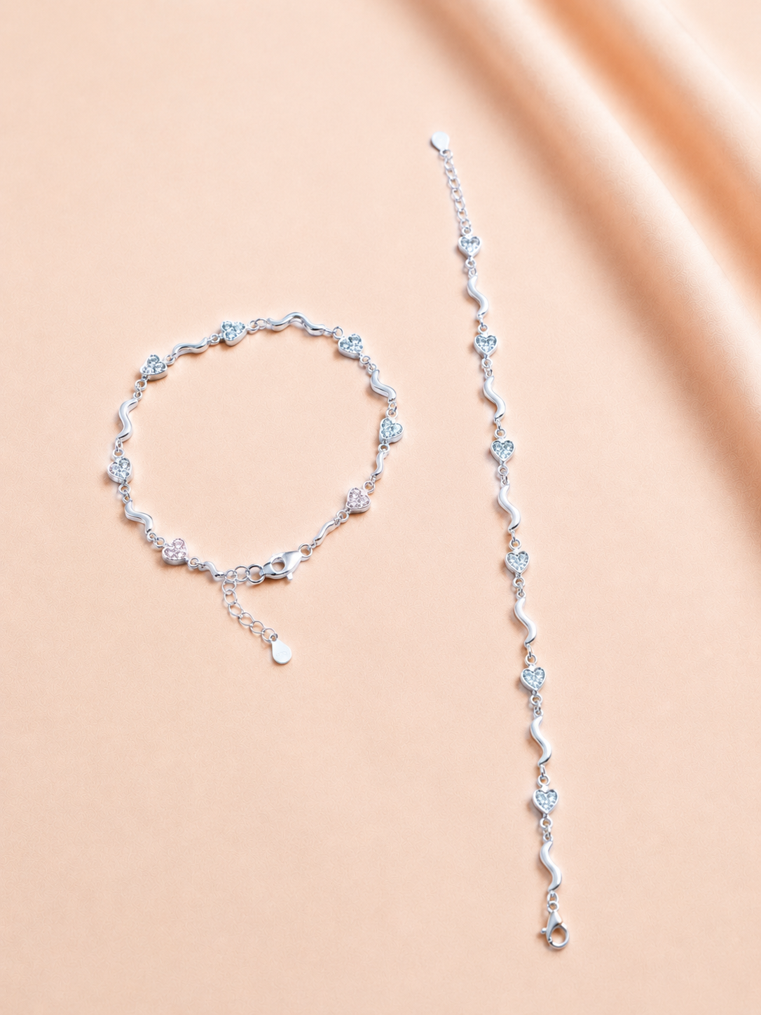 Silver Designer Anklets