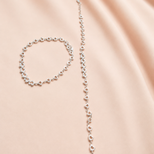 Silver Designer Anklets
