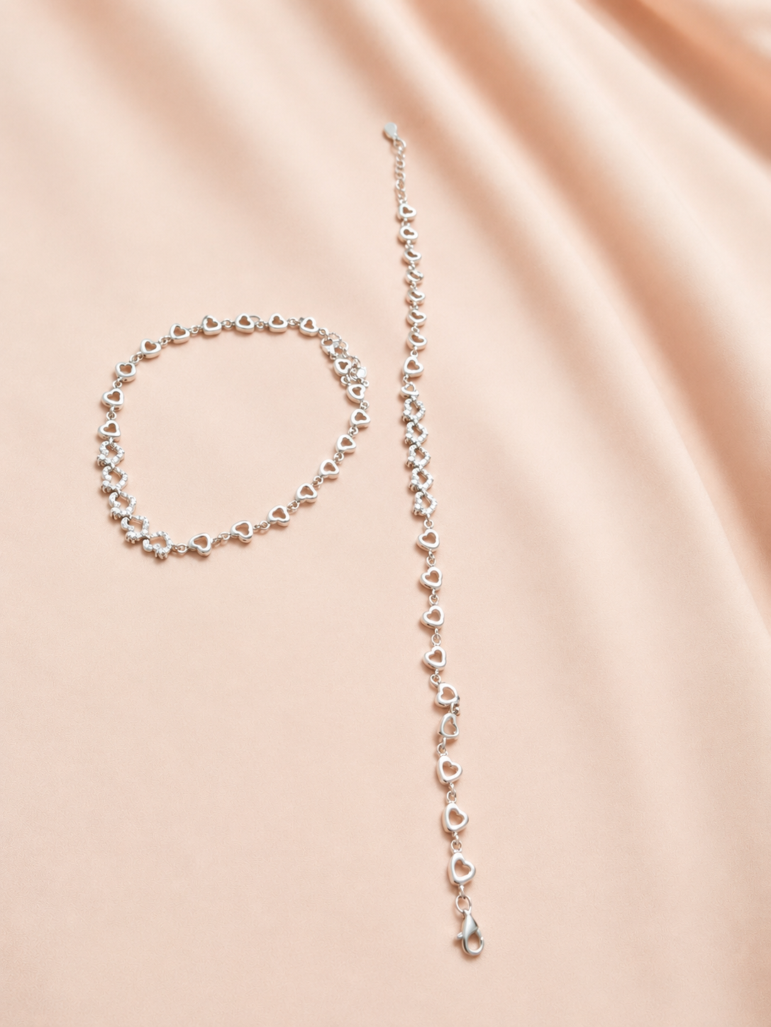 Silver Designer Anklets