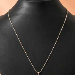 Silver Designer Chain with Star Pendant Necklace