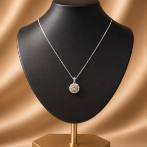Silver Designer Chain with Pendant