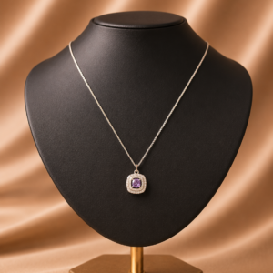 Silver Designer Chain with Pendant