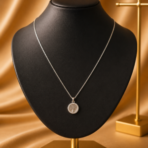 Silver Designer Chain with Pendant