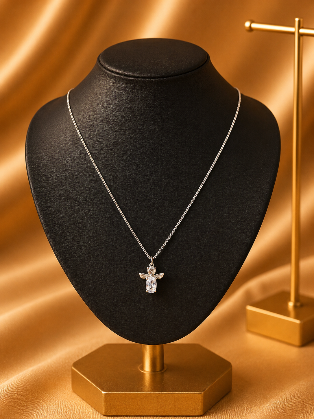 Silver Designer Chain with Pendant