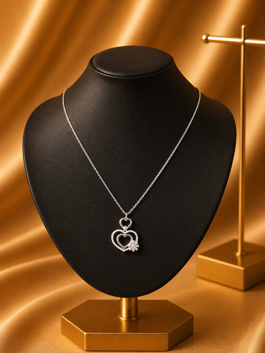 Silver Designer Chain with Pendant