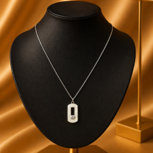 Silver Designer Chain with Pendant