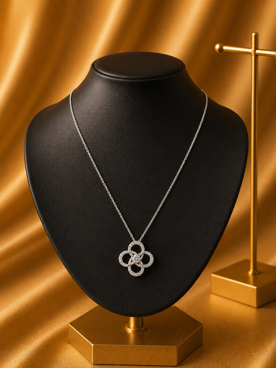 Silver Designer Chain with Pendant
