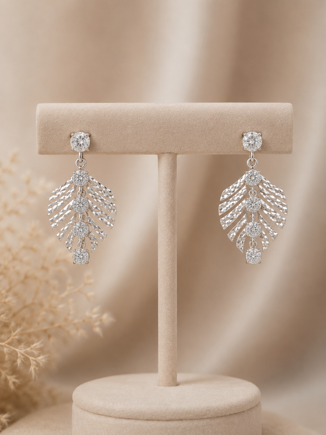 Silver Designer Earrings