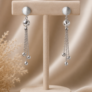 Silver Designer Earrings