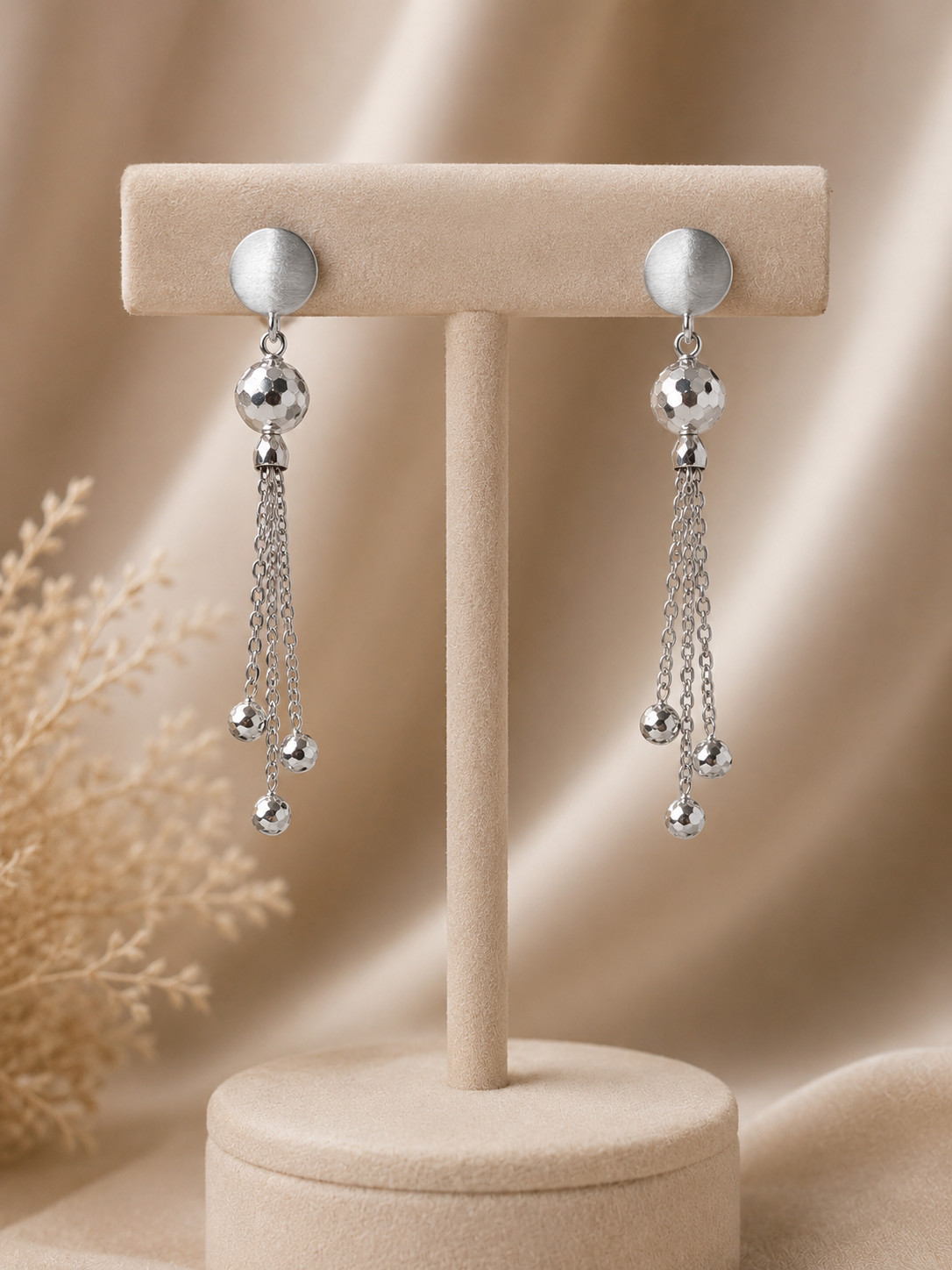 Silver Designer Earrings