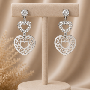 Silver Designer Earrings