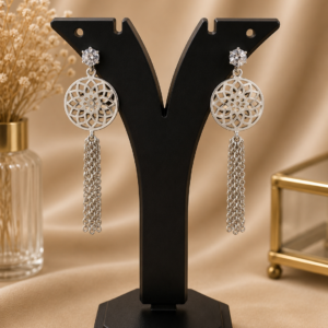 Silver Designer Earrings