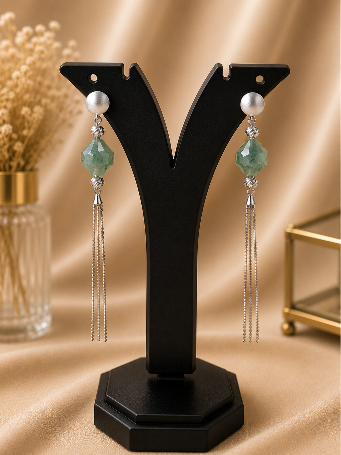 Silver Designer Earrings