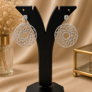 Silver Designer Earrings