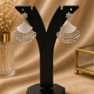 Silver Designer Earrings