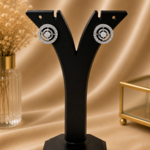 Silver Designer tops Earrings