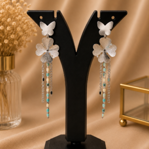 Silver Designer Earrings