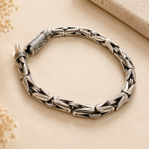 Silver Designer Bracelet for Men's