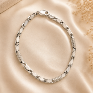 Silver Designer Bracelet for Men's