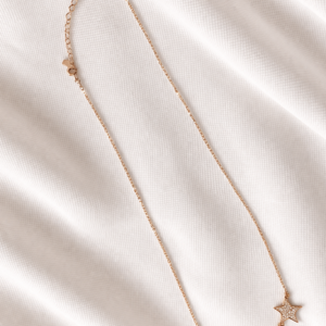 Rose gold Designer Silver Chain Necklace