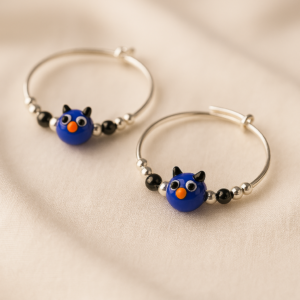 Silver Designer Kada's for kids