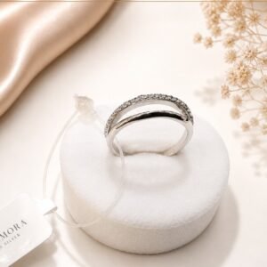 Silver Diamond Rings